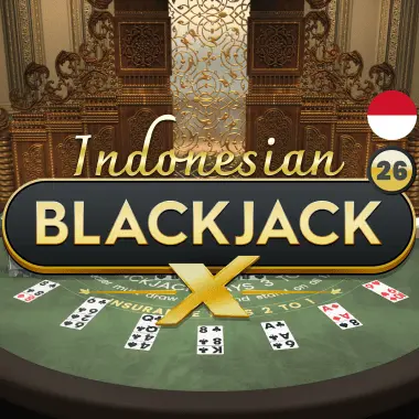 Indonesian BlackjackX 26 game tile