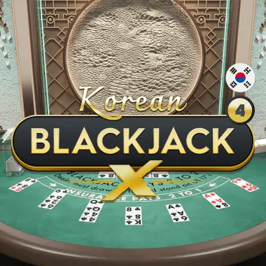 Korean BlackjackX 4 game tile